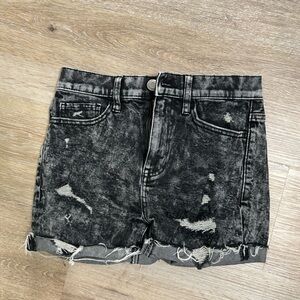 SO Brand High Rise Vintage Stretch Mom Shorts